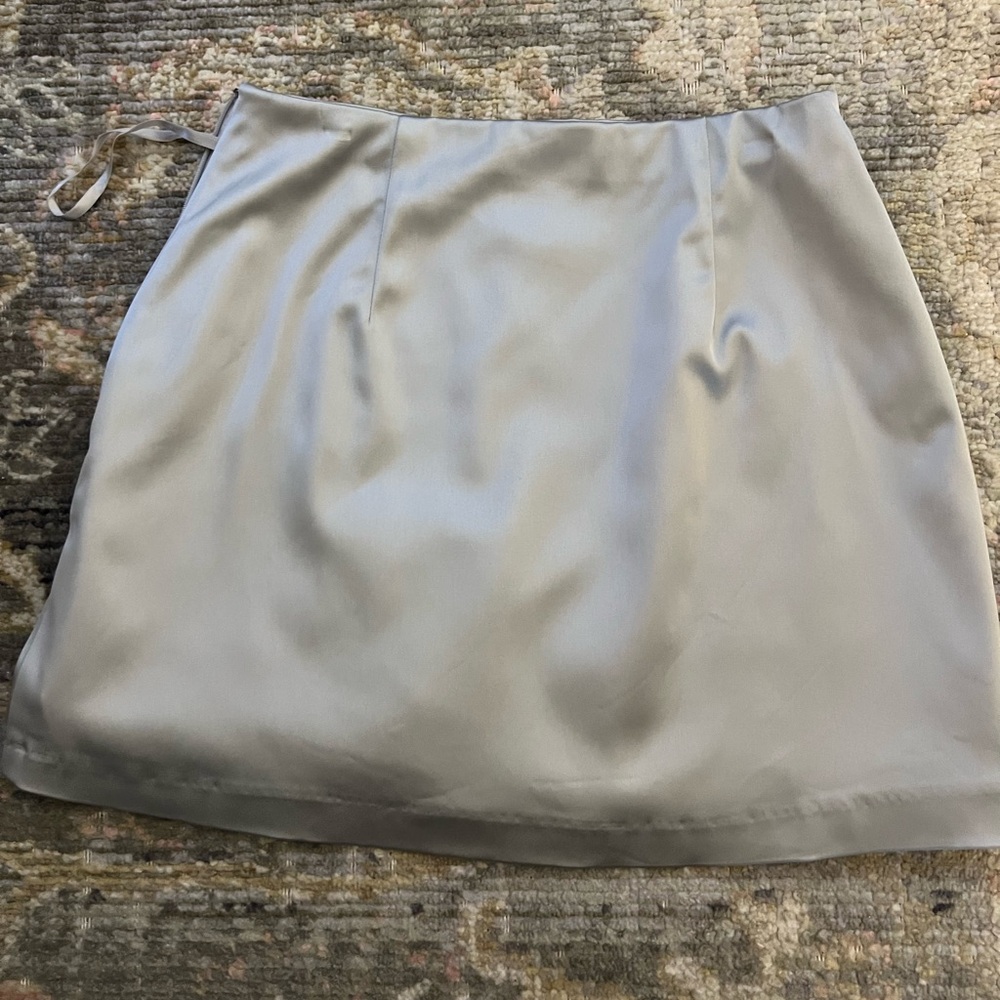 Abercrombie Satin Sculpt Mini Skirt